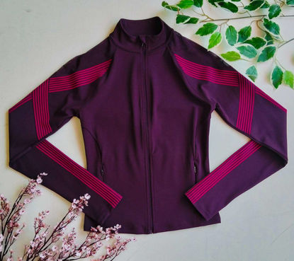 Imagen de VSX Redfined Contours  Chamarra Deportiva Morada Mesh S.